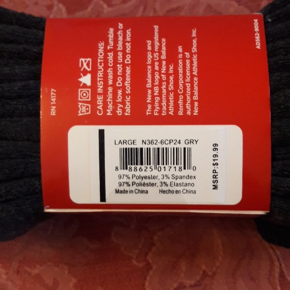 JUST REDUCED!!!! New Balance Men's Socks - Picture 3 of 3